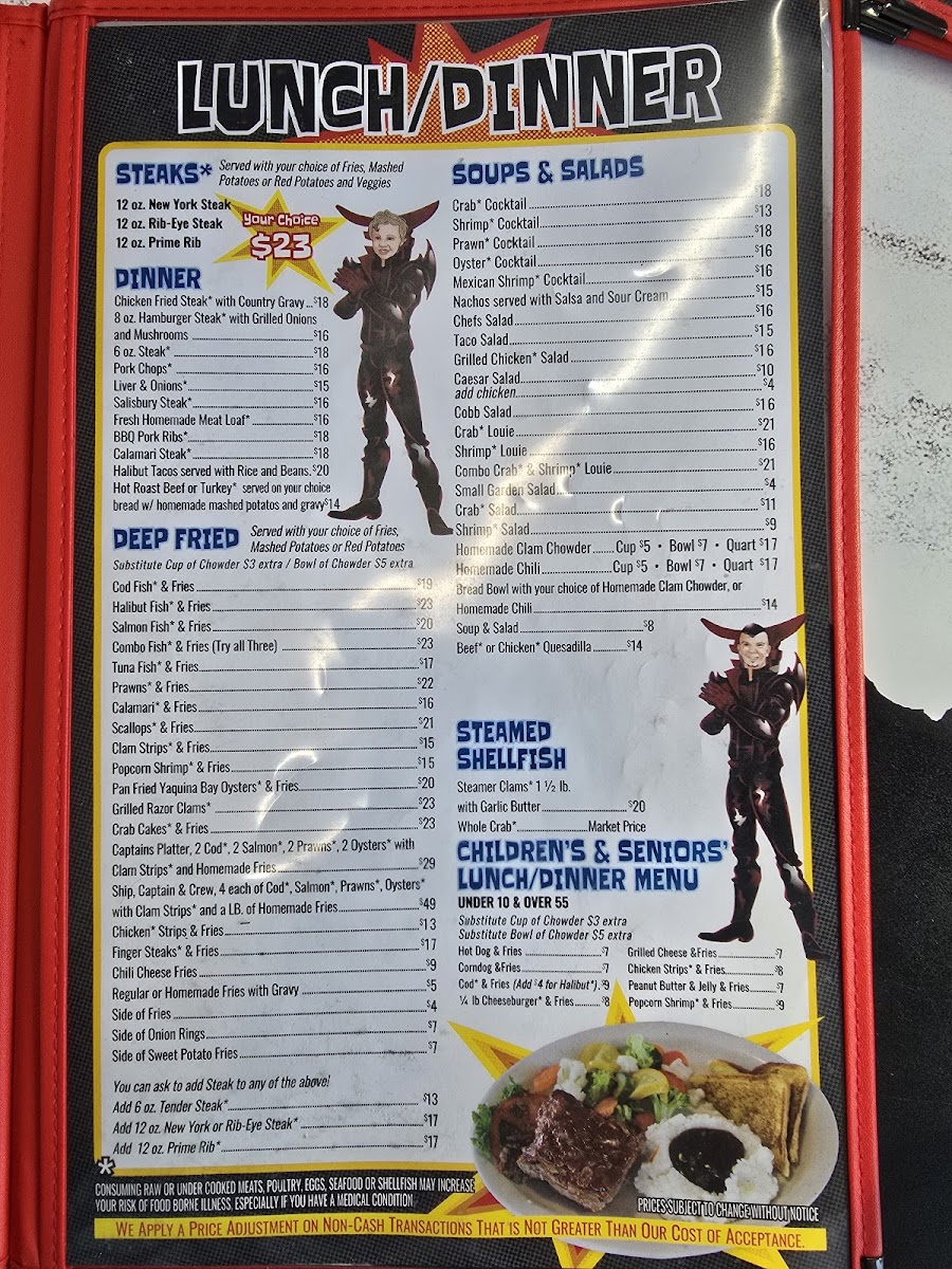 Newport Cafe Menu - Image 4